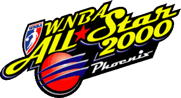 WNBA All-Star Game 2000 Primary Logo iron on transfers for clothing